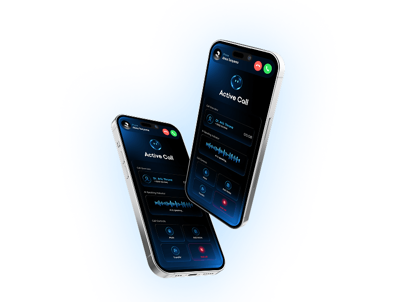 Twin AI Voice Agent Phones